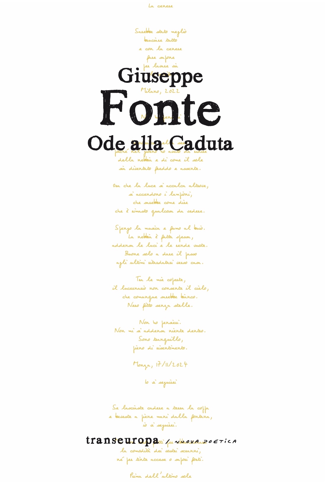 Ode alla caduta